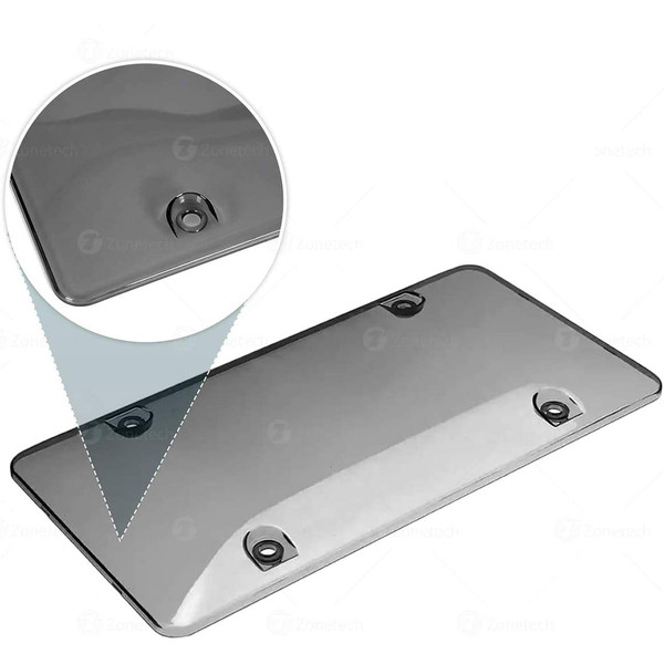 Zone Tech License Plate Shields (2-Pack) product image