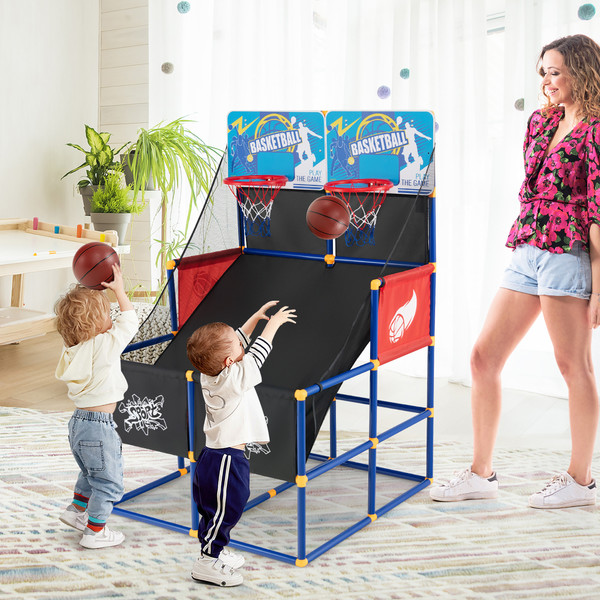 Kids' Dual Shot Basketball Arcade Game with 4 Balls & Pump product image
