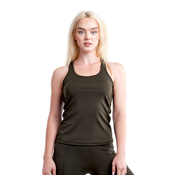 Sports Tank Top with Side Mesh Panels product image