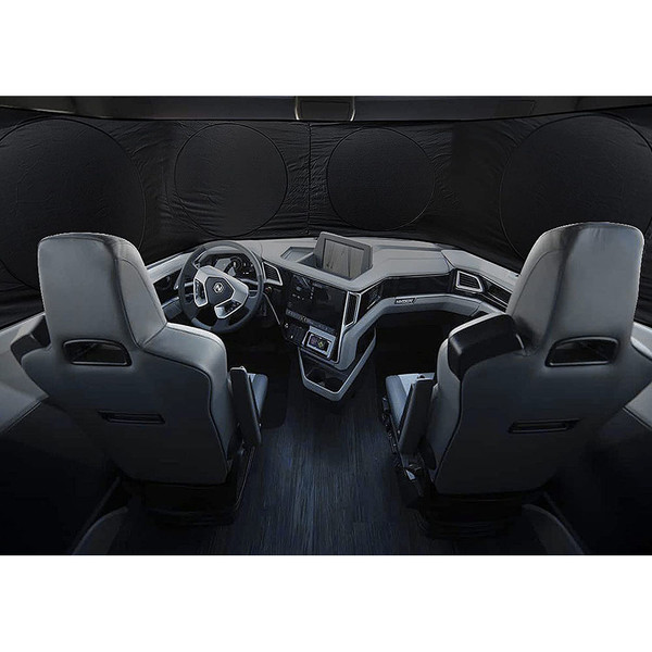 Zone Tech® Semi Truck Windshield And Side Windows Sunshade product image