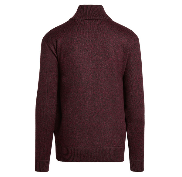 Men's Casual Fleece Lined Full-Zip Sweater Jacket product image