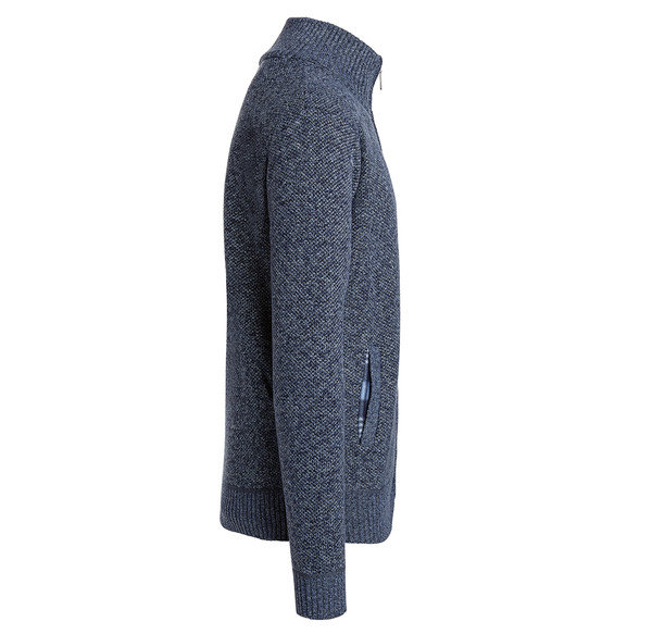 Men's Casual Fleece Lined Full-Zip Sweater Jacket product image
