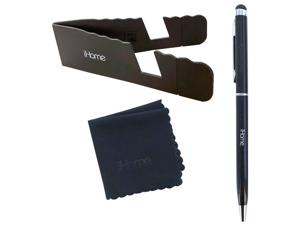 iHome Tablet & Smartphone Bundle with Microfiber Cloth, Stylus & Stand product image