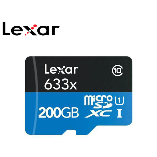 Lexar® 200GB High-Performance 633x microSDXC™ Memory Card product image
