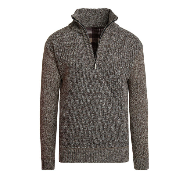 Alta Men’s Casual Fleece Lined Half-Zip Sweater Jacket product image