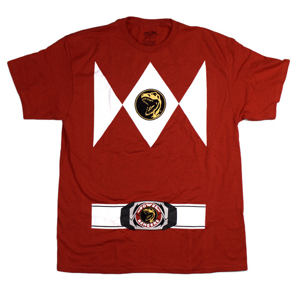 Power Rangers Men’s Crew Neck Short Sleeve T-Shirt product image