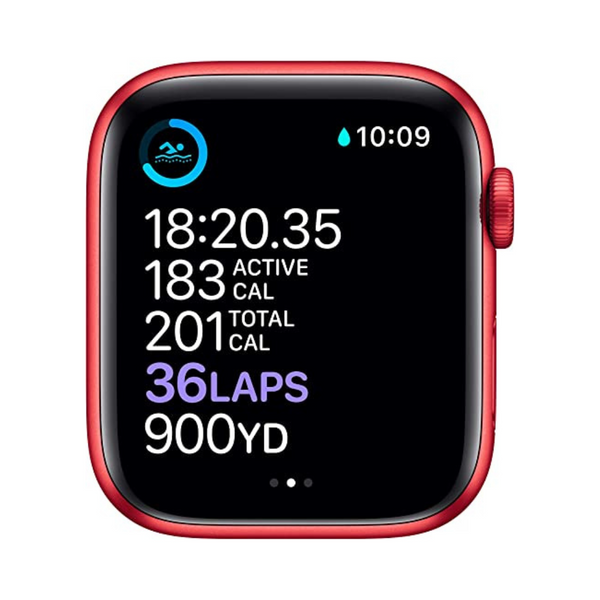 Apple® Watch Series 6, 4G LTE + GPS, 40mm – Red Aluminum Case product image