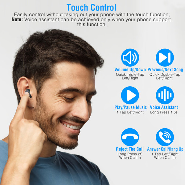 iMounTEK® K10 Wireless Twin Stereo Earbuds v.5.3 product image