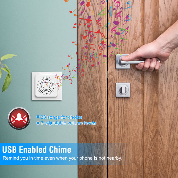 iMounTEK® Smart Wireless Wi-Fi Video Doorbell  product image