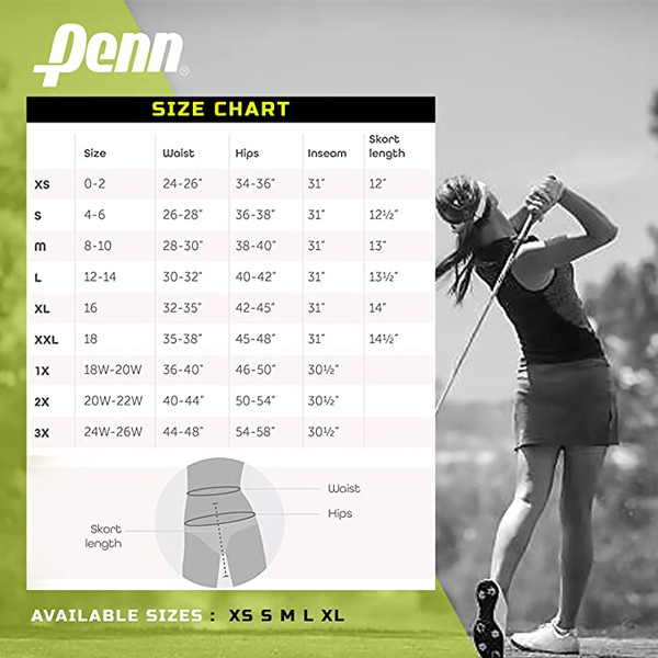 Penn® Women's Spike Athletic Mini Skorts for Performance Training (2-Pack) product image