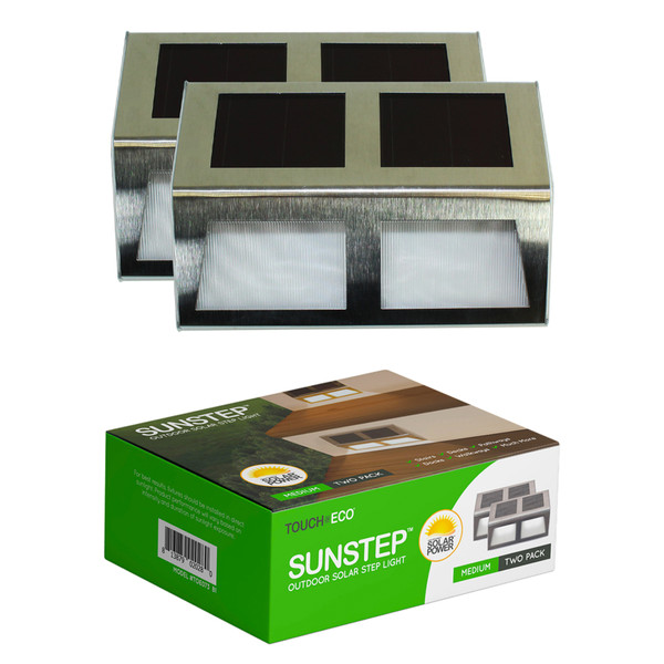 Touch of ECO® SUNSTEP™ Outdoor Solar Step Light (2- to 6-Pack) product image