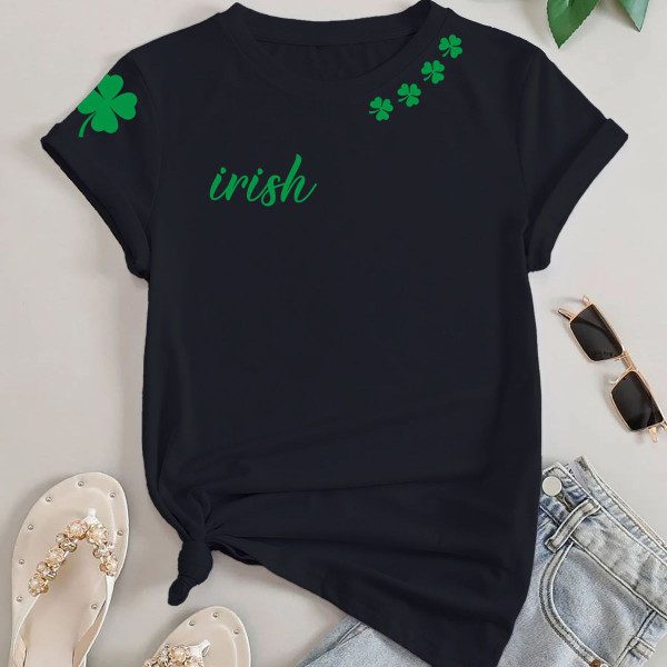 Women's Irish Love St. Patrick's Day Graphic T-Shirts product image