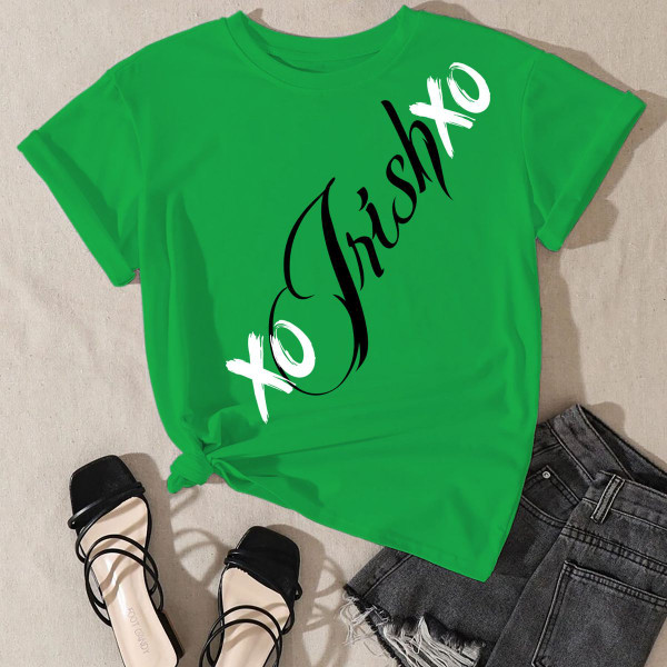 Women's Irish Love St. Patrick's Day Graphic T-Shirts product image