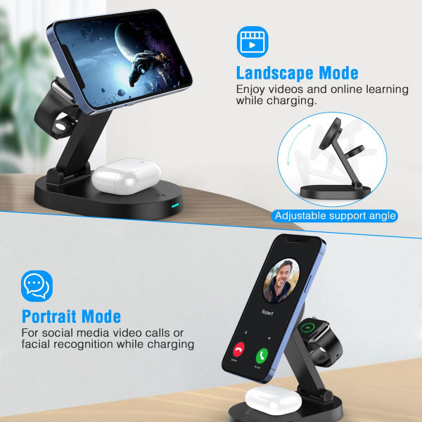 iMounTEK® 4-in-1 Magnetic Wireless Charging Station product image