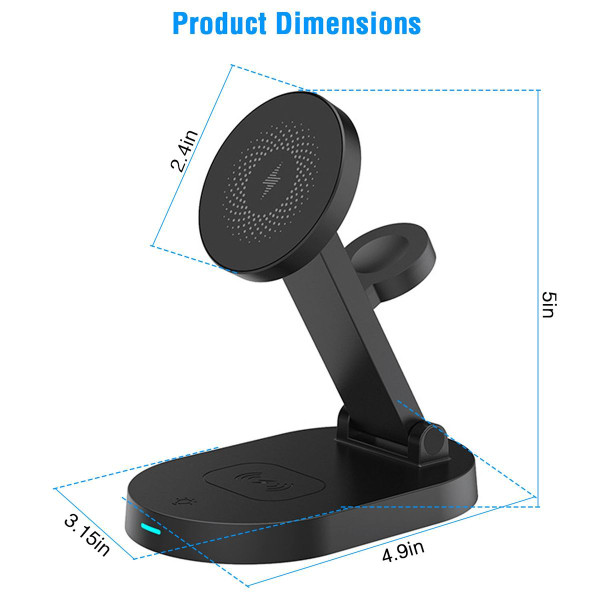 iMounTEK® 4-in-1 Magnetic Wireless Charging Station product image