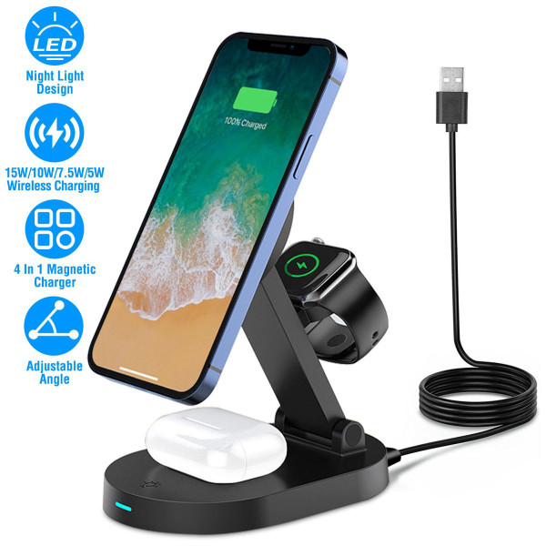 iMounTEK® 4-in-1 Magnetic Wireless Charging Station product image