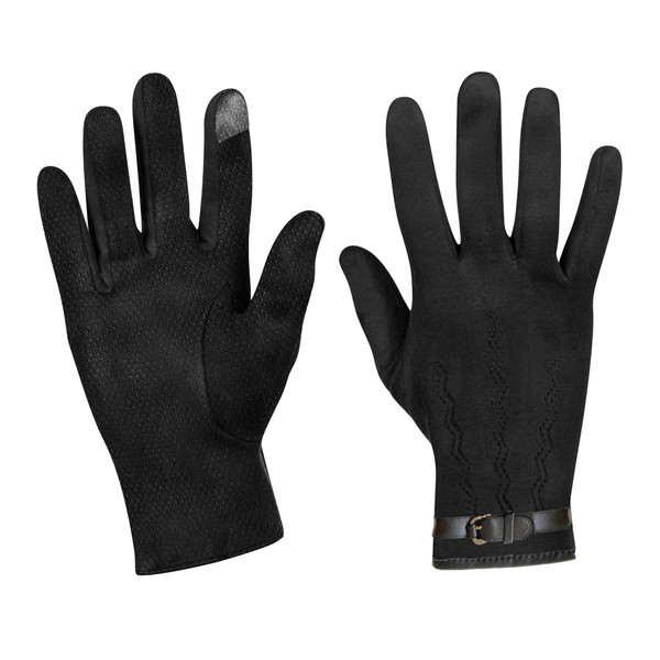 Women's Suede Touchscreen Winter-Weather Insulated Gloves (2-Pair) product image