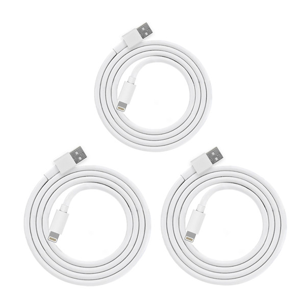 6-Foot Heavy Duty Lightning Cables for Apple® Devices (3-Pack) product image