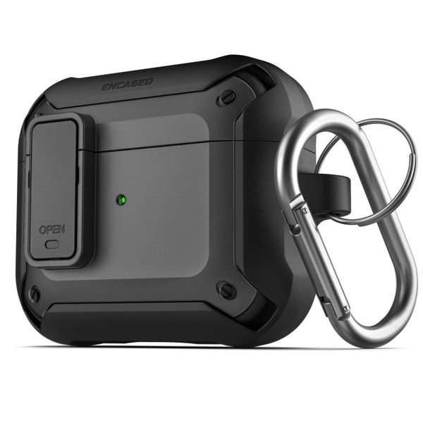 Encased™ Rugged Carrying Case for AirPods™ 3rd Gen with Keychain product image