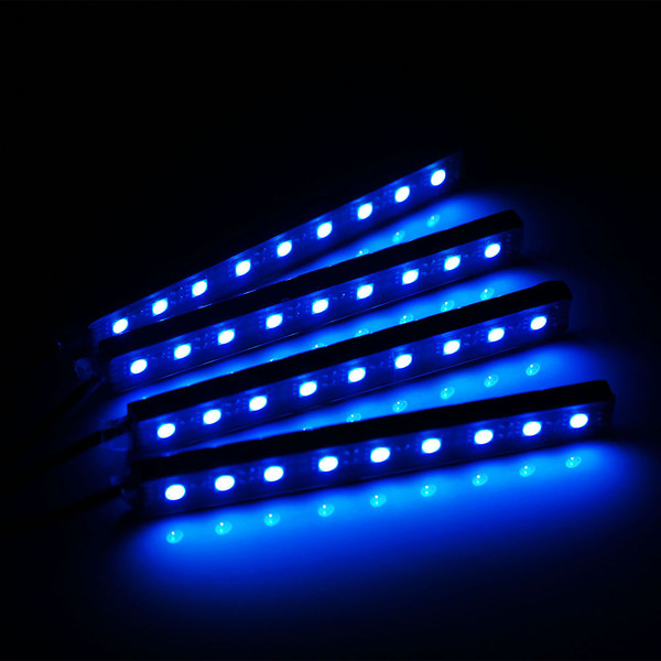 36-LED Multicolor 12V Car Atmosphere Light Strips with Remote product image
