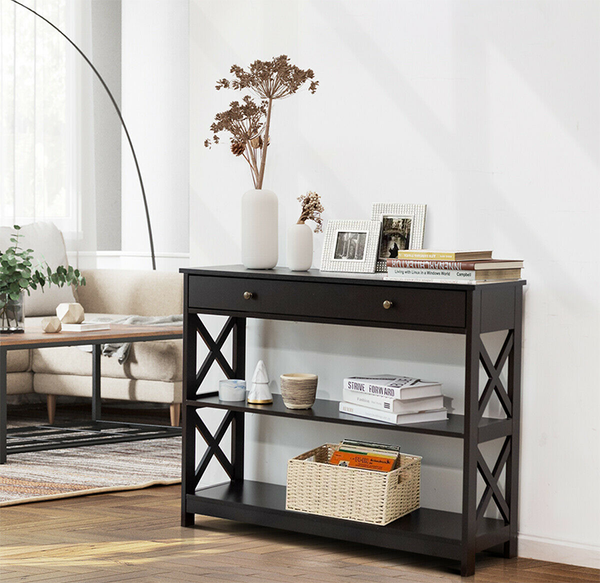 X-Design 3-Tier Entryway/Console Table product image