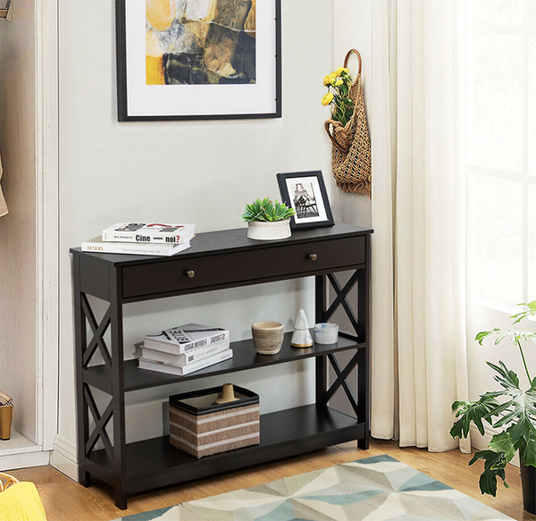 X-Design 3-Tier Entryway/Console Table product image