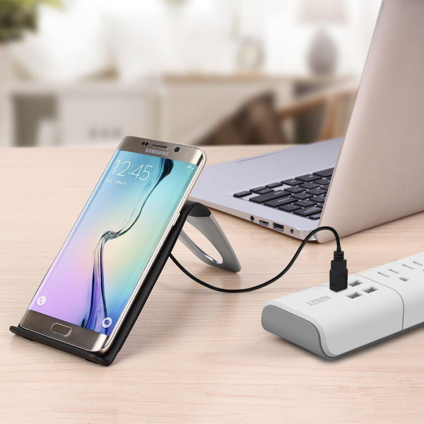 AUKEY® 10W Qi Wireless Stand with 3 Coils, LC-C1 (1- or 2-Pack) product image