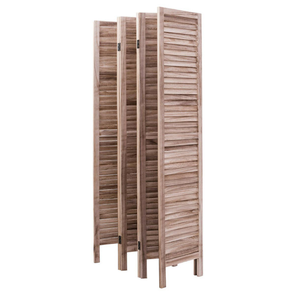 Classic Venetian Wood 67'' 6-Panel Room Divider product image