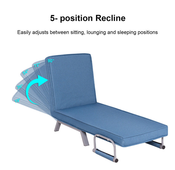 5-Position Convertible Sleeper Armchair product image