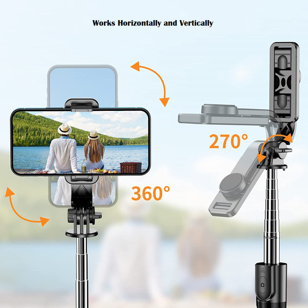 3-in-1 Extendable Portable Selfie Stick Tripod with RC (1- or 2-Pack) product image 3-in-1 Extendable Portable Selfie Stick Tripod with RC (1- or 2-Pack) product image