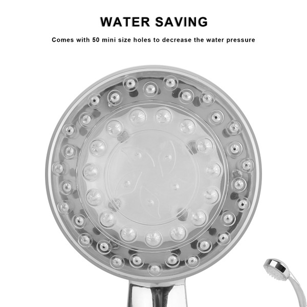 iMounTEK® Water-Powered LED Shower Head with Color-Changing Lights product image