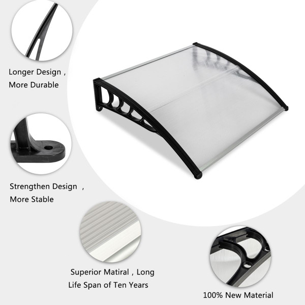 3.3' x 3.1' Bracket Door & Window Awning product image