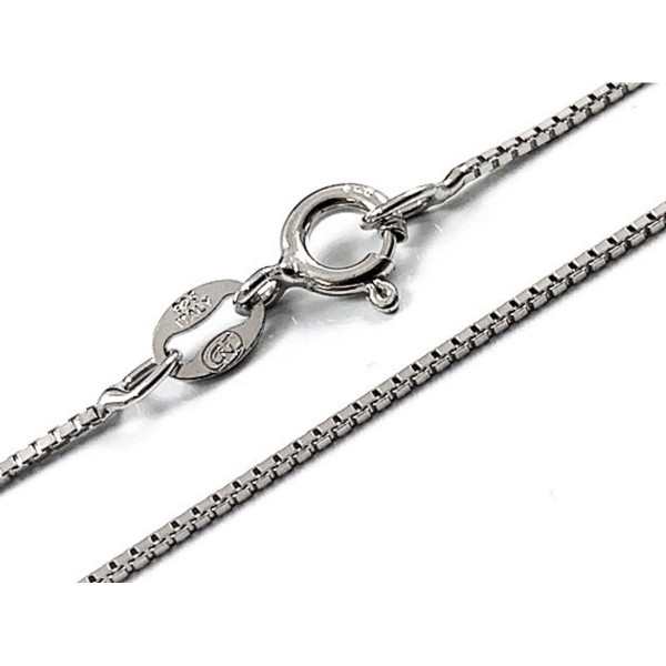 Italian 925 Sterling Silver Tarnish-Resistant 1.20mm Box Chain product image