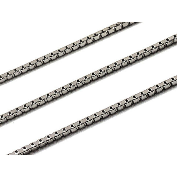 Italian 925 Sterling Silver Tarnish-Resistant 1.20mm Box Chain product image