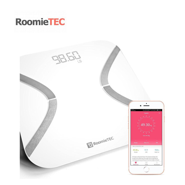 Roomie 'SOPHIE' Smart Body Scale with Free App to Track Goals by RoomieTEC™ product image