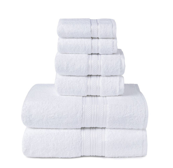  6-Piece Ringspun Cotton Towel Set product image