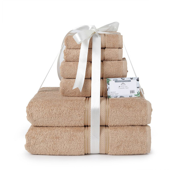  6-Piece Ringspun Cotton Towel Set product image