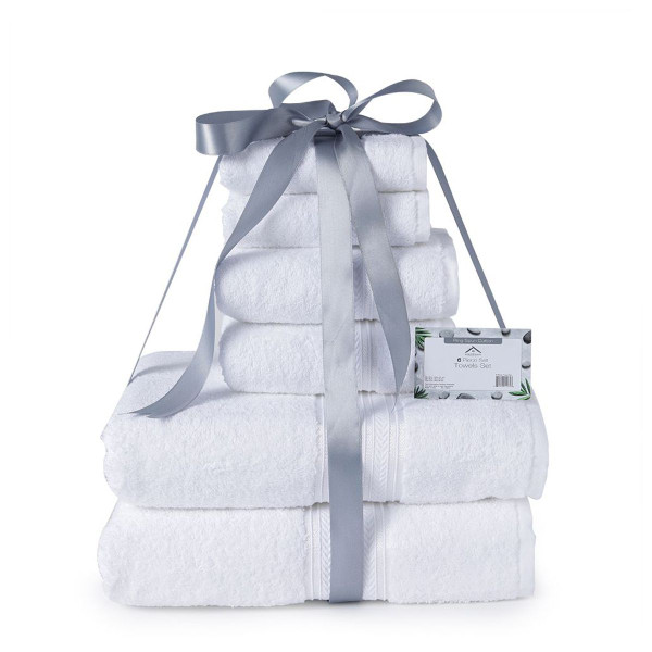  6-Piece Ringspun Cotton Towel Set product image
