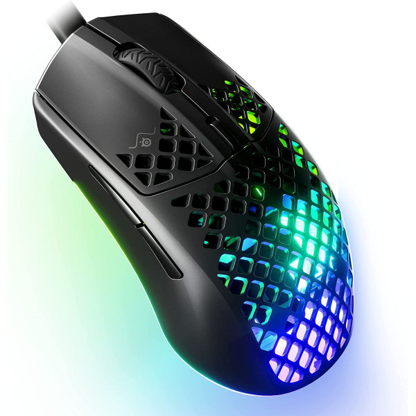 SteelSeries Aerox 62611 Your - Plum Mouse Black Optical Wired Pick 2022 3 Onyx Gaming