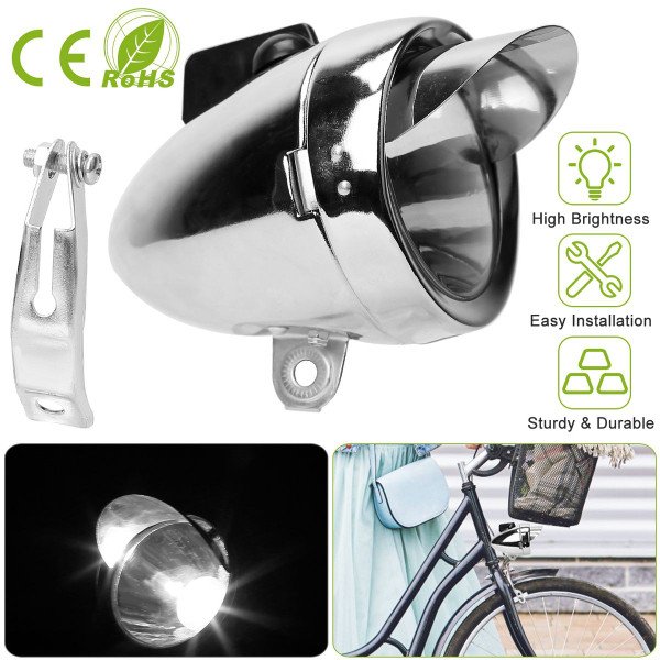 LakeForest® Vintage Bicycle Front Headlight product image