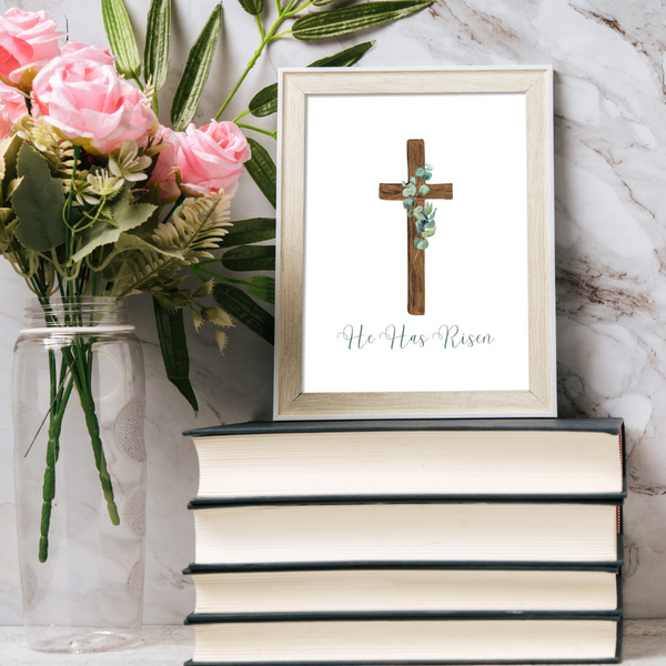 Easter 8" x 10" 'He Has Risen' Artwork product image