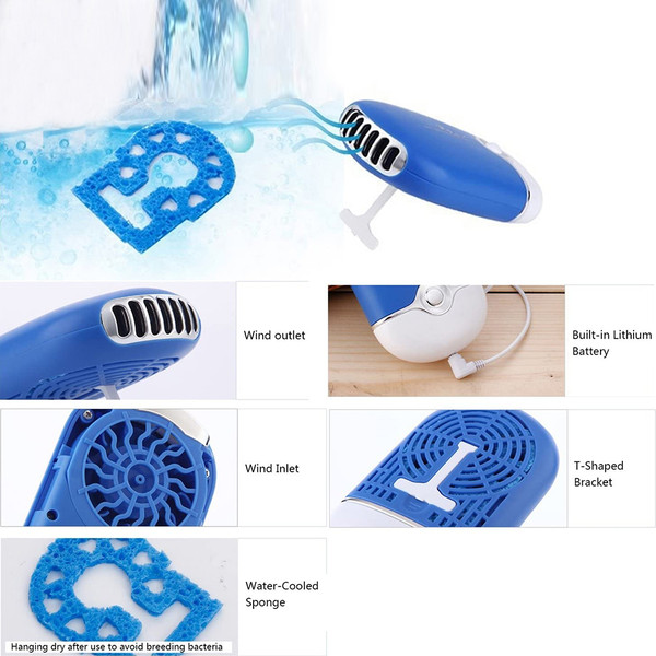 Mini Handheld Portable USB Air Conditioning Fan product image