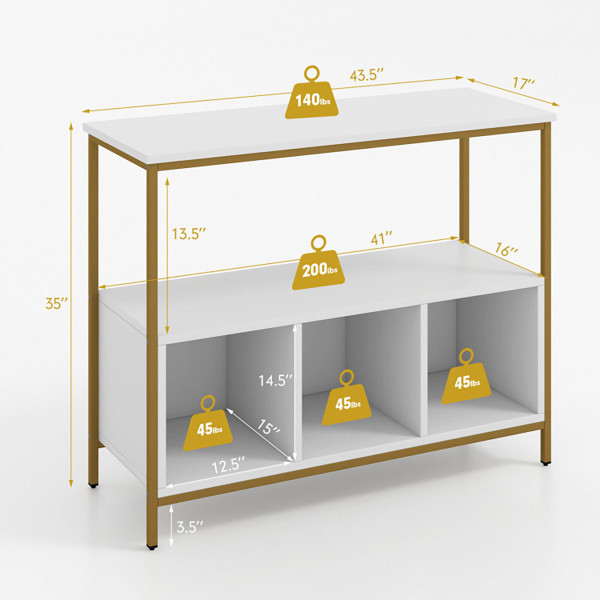 Modern Kitchen Buffet Sideboard with 3 Compartments product image