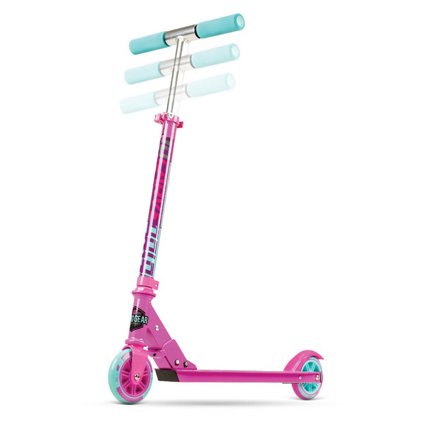 Madd Gear® Carve 100 Pink/Teal Folding Scooter product image