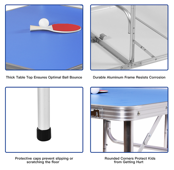 Portable Folding  60'' Ping Pong Table product image