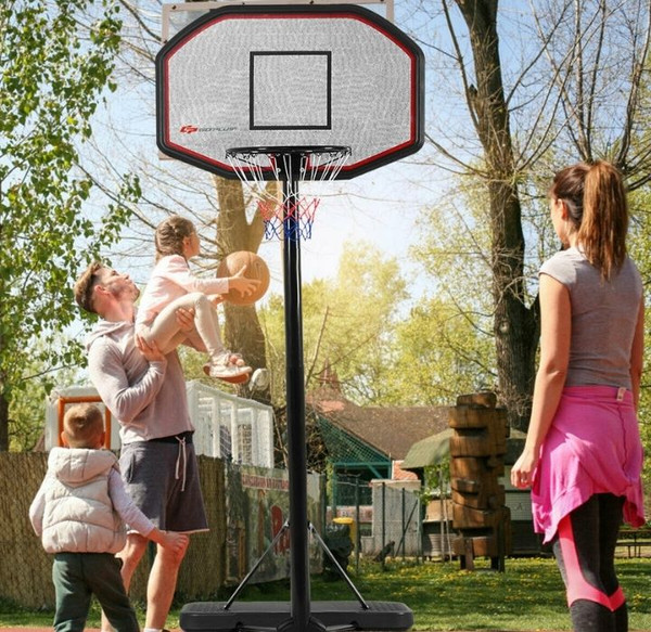 Indoor/Outdoor Adjustable Height 10-Foot Basketball Hoop product image