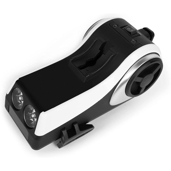 All-in-One Bike Phone Mount, Bluetooth Speaker, Headlights & Power Bank product image