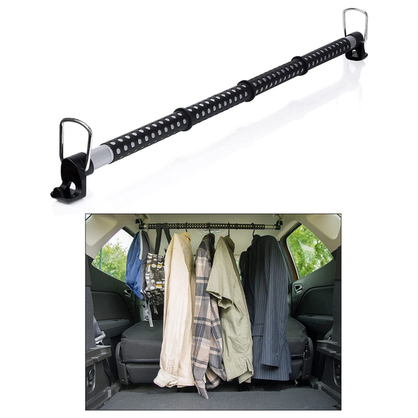 Zone Tech® Car Expandable Clothes Hanger Bar (1- Or 2-Pack) product image