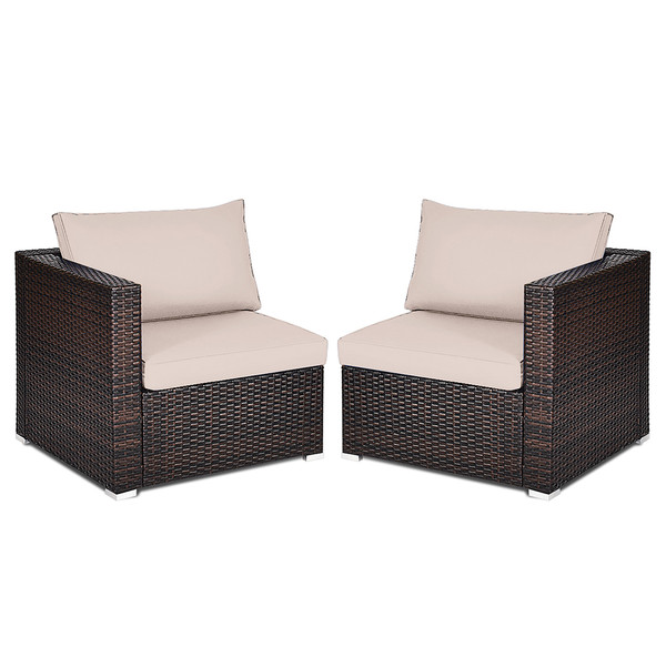 Rattan Outdoor 4-Piece Patio Sofa Set product image