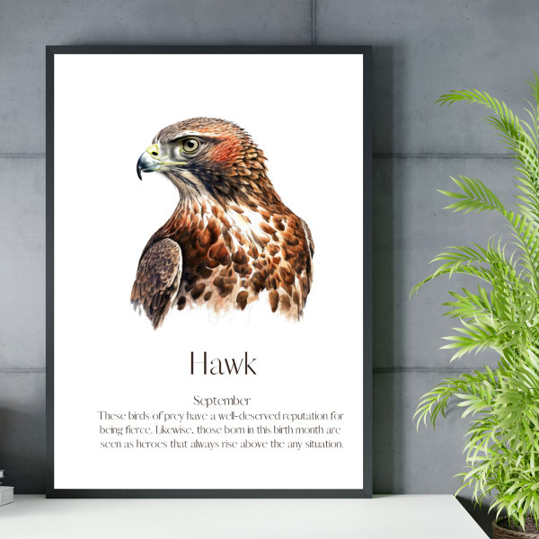 Monthly Birds Wall Art Prints product image